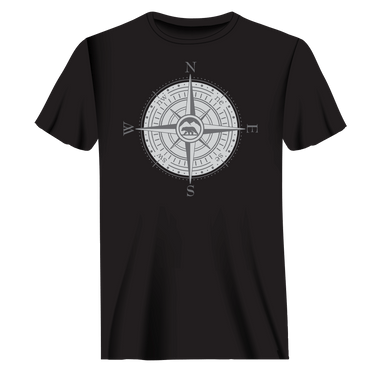 Compass Camping Man T-Shirt